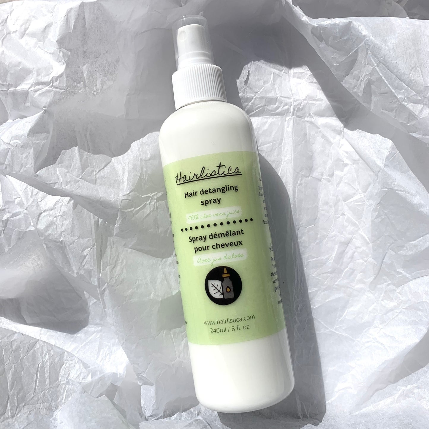 Hair detangling spray