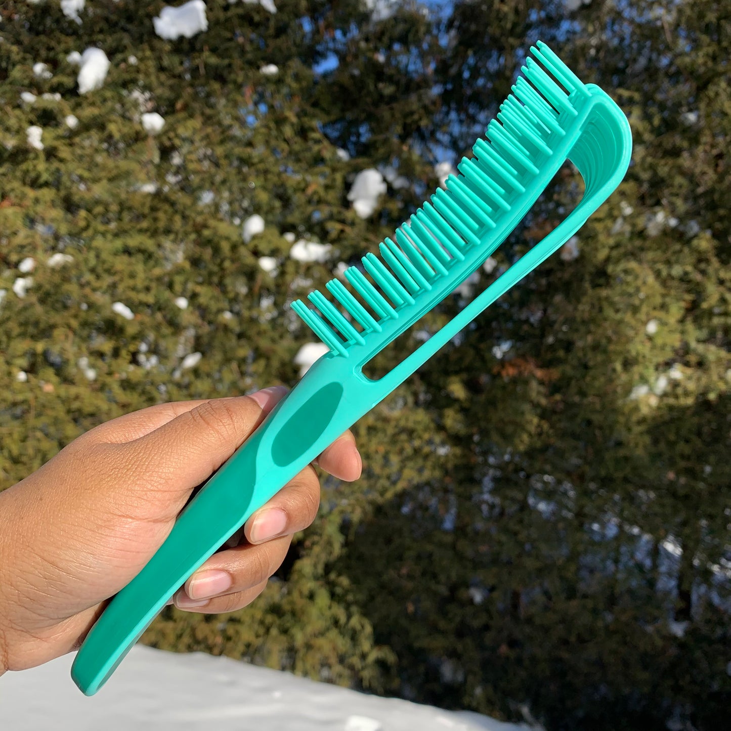 Detangling brush - Green