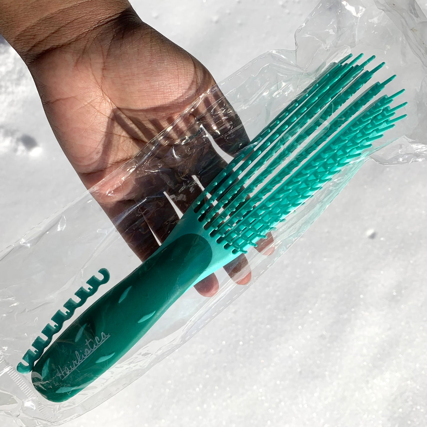 Detangling brush - Green